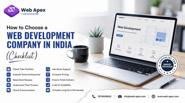 How to Choose a Web Development Company in India