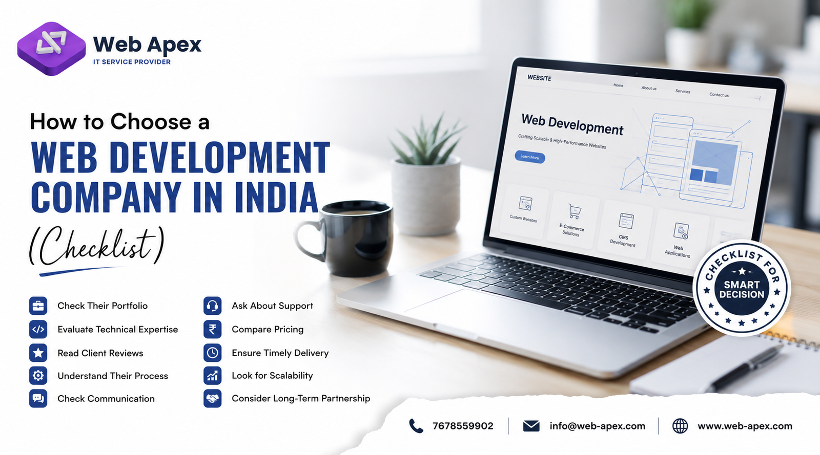 How to Choose a Web Development Company in India