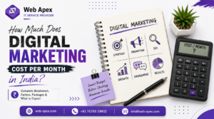 How Much Does Digital Marketing Cost Per Month in India
